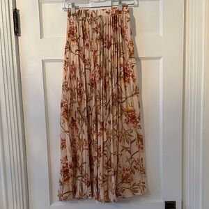 H&M Floral Maxi Skirt